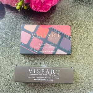 🌈 VISEART Petit PRO Deux Eyeshadow Palette & VISEART Seamless Eye Primer Set